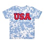 Kids' USA Patch Tie Dye Tee -