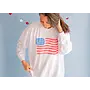 Watercolor Flag Adult Sweatshirt -