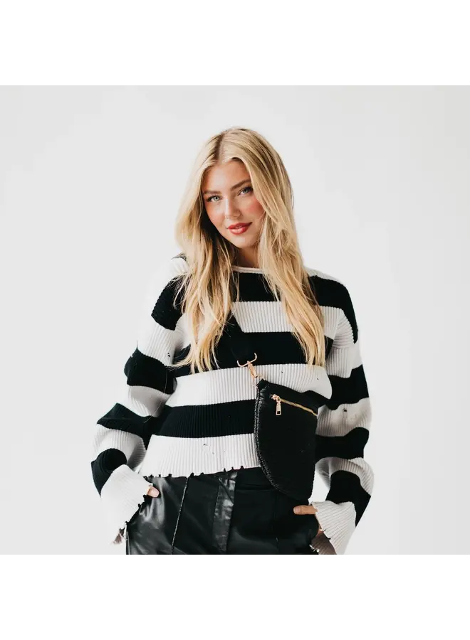 Rachel Raffia Bum Bag -