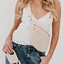 Rachel Raffia Bum Bag -