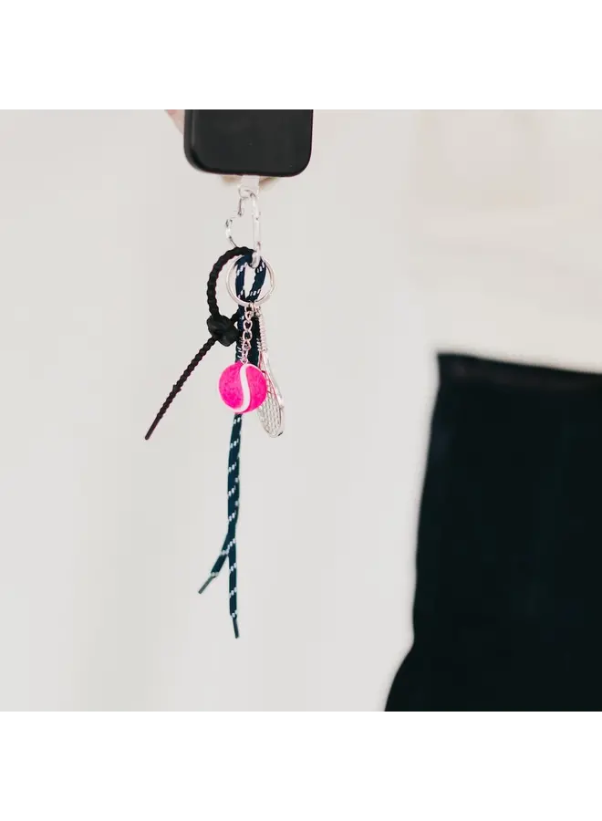Tennis Rope Charm Key Chain -