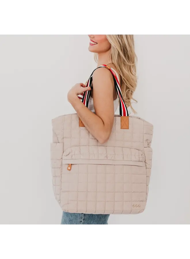Tenley Quilted Tote Roller Bag -
