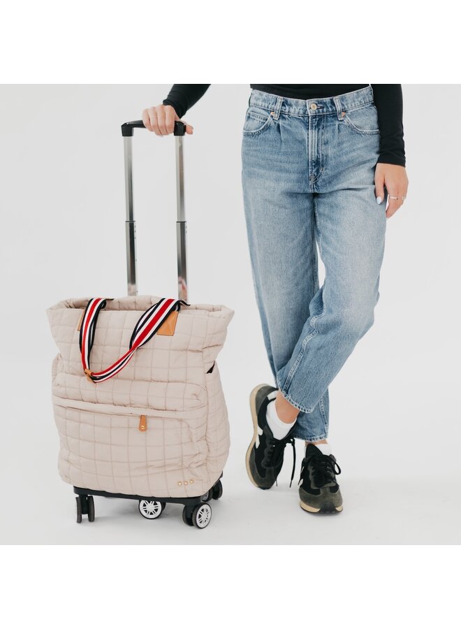 Tenley Quilted Tote Roller Bag -