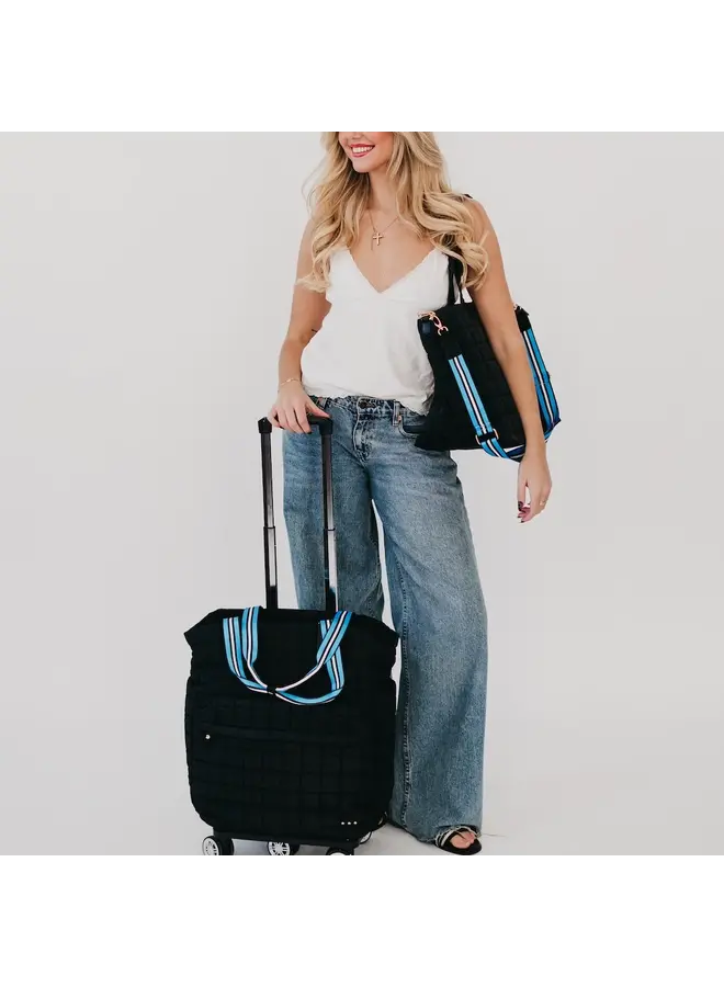 Tenley Quilted Tote Roller Bag -
