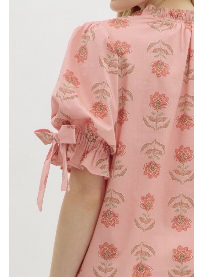 Elizabeth Bow Sleeve Blouse -
