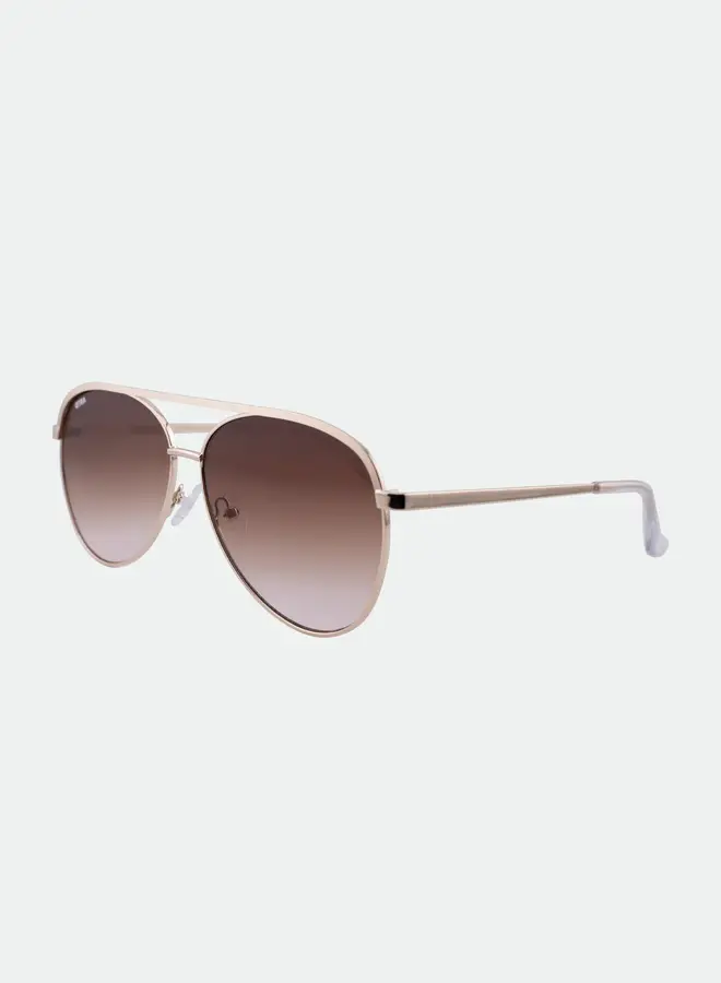 Charlie Sunglasses - Gold/Brown to Pink Fade
