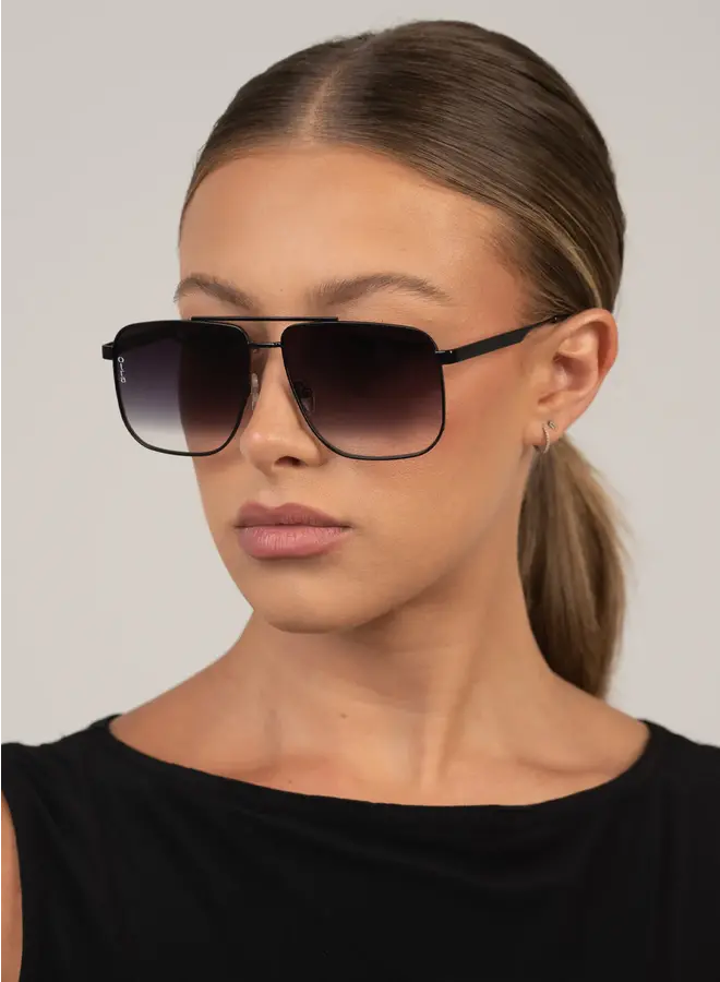 Sorrento Sunglasses - Black/Smoke Fade