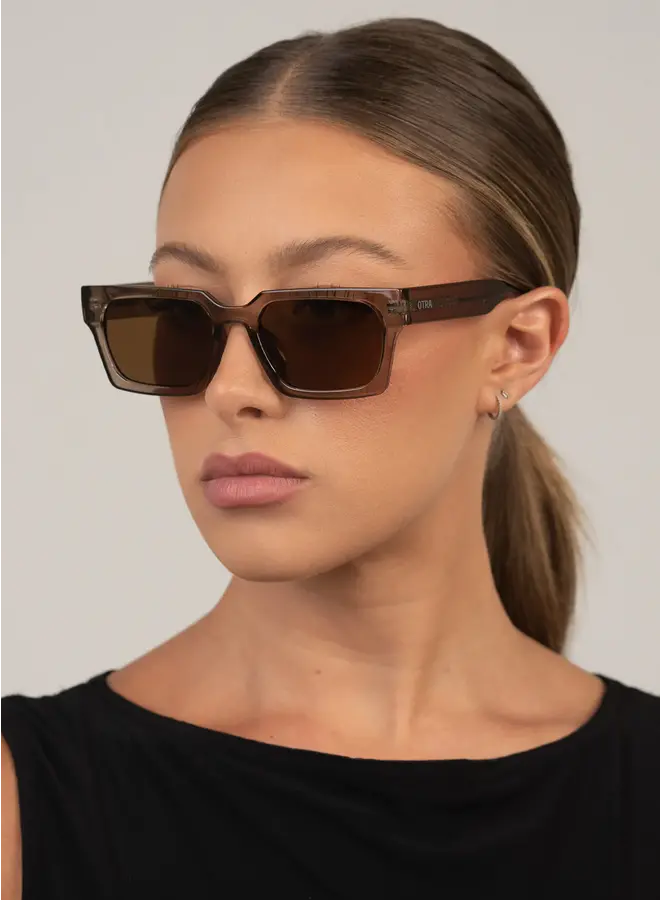 Roco Sunglasses - Trans Olive/Brown