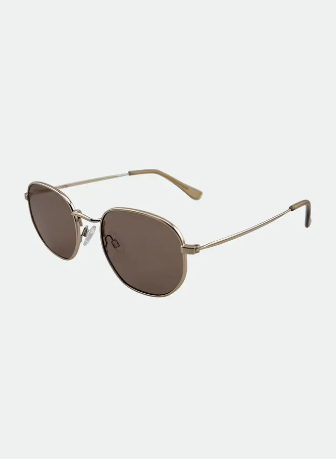 Bowie Sunglasses - Gold/Brown