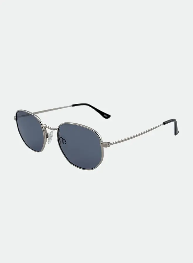 Bowie Sunglasses - Silver/Smoke