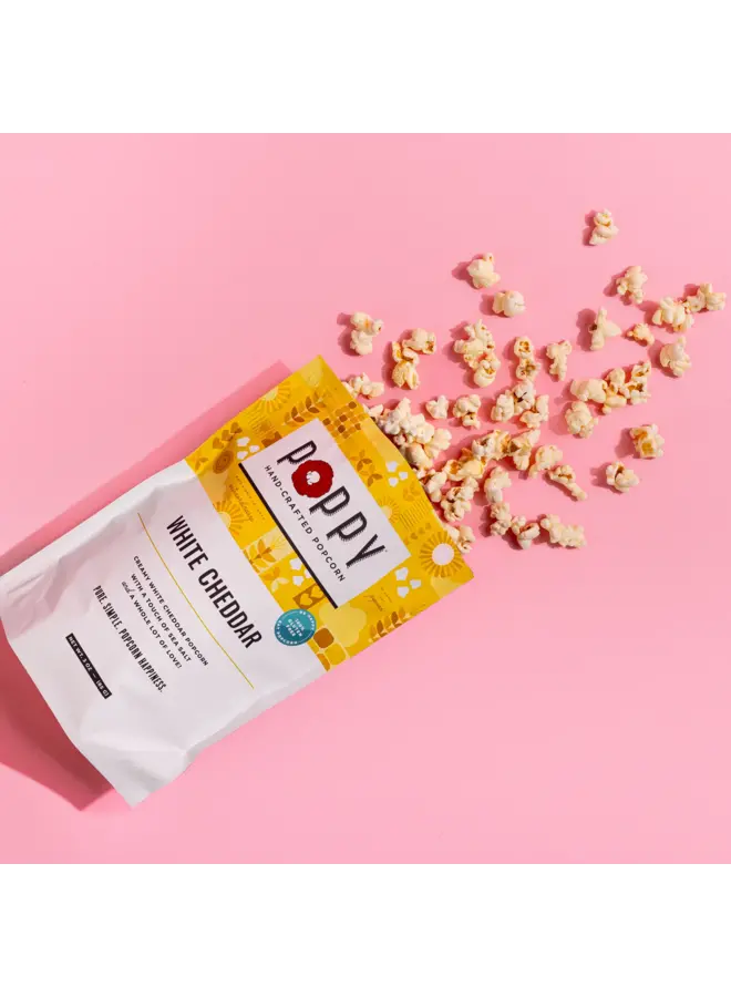 White Cheddar Popcorn Market Bag