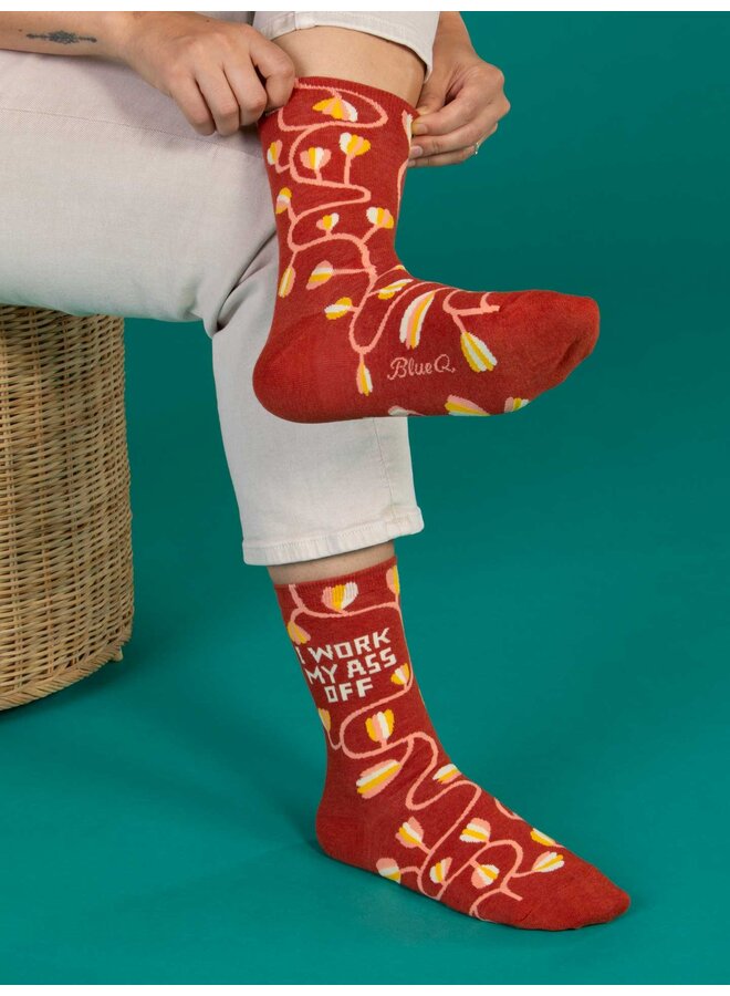 Women's Socks - Work My As* Off