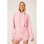 Tini Time Stripe Hoodie - Sorbet -