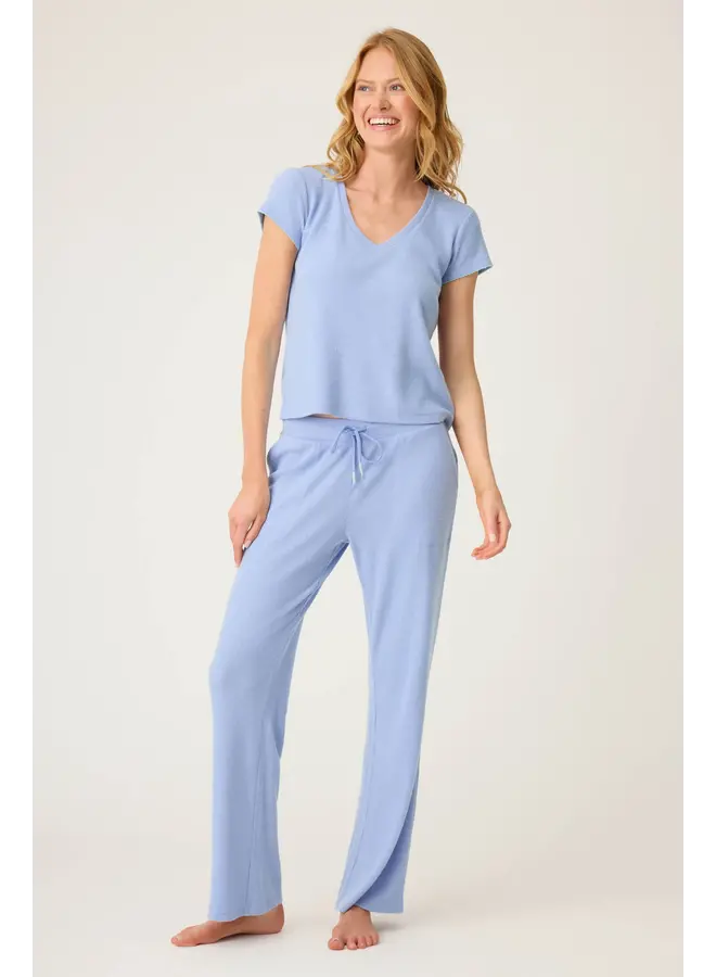 Vacay Vibes Relaxed Fit Waffle Pants -
