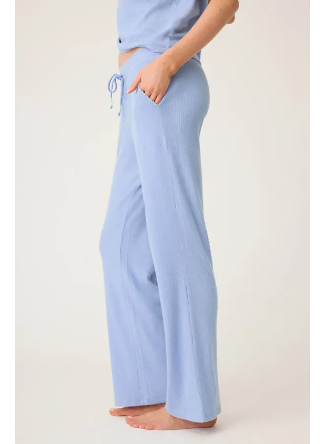 Vacay Vibes Relaxed Fit Waffle Pants -