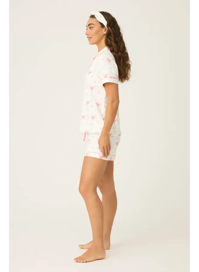 Tini Time Drinks PJ Short Set -