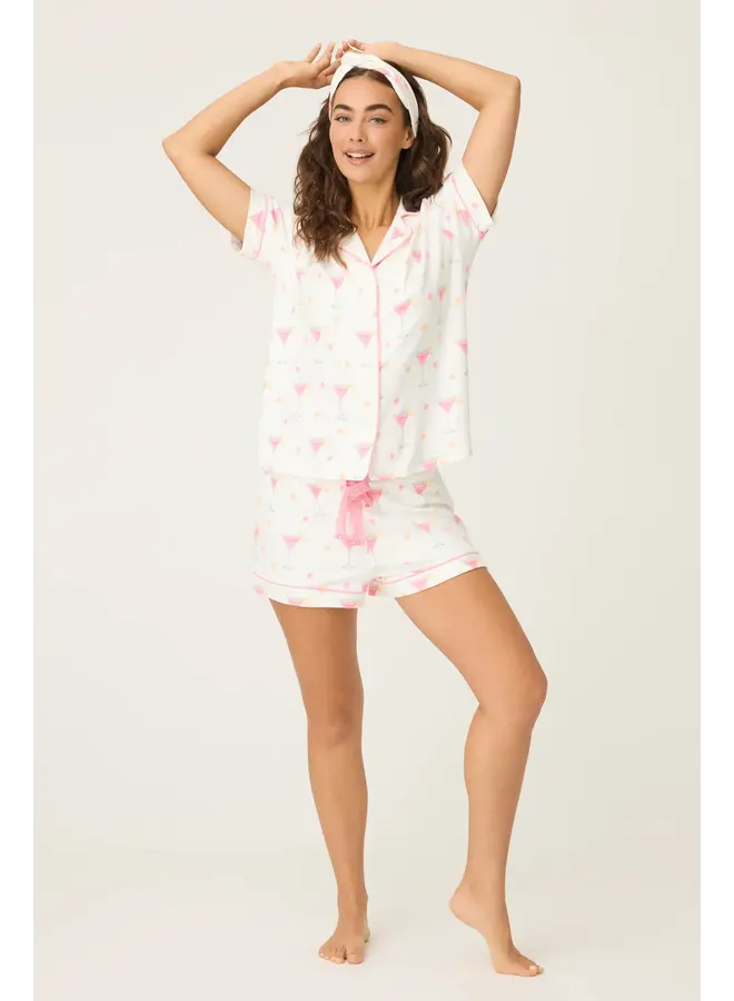 Tini Time Drinks PJ Short Set -
