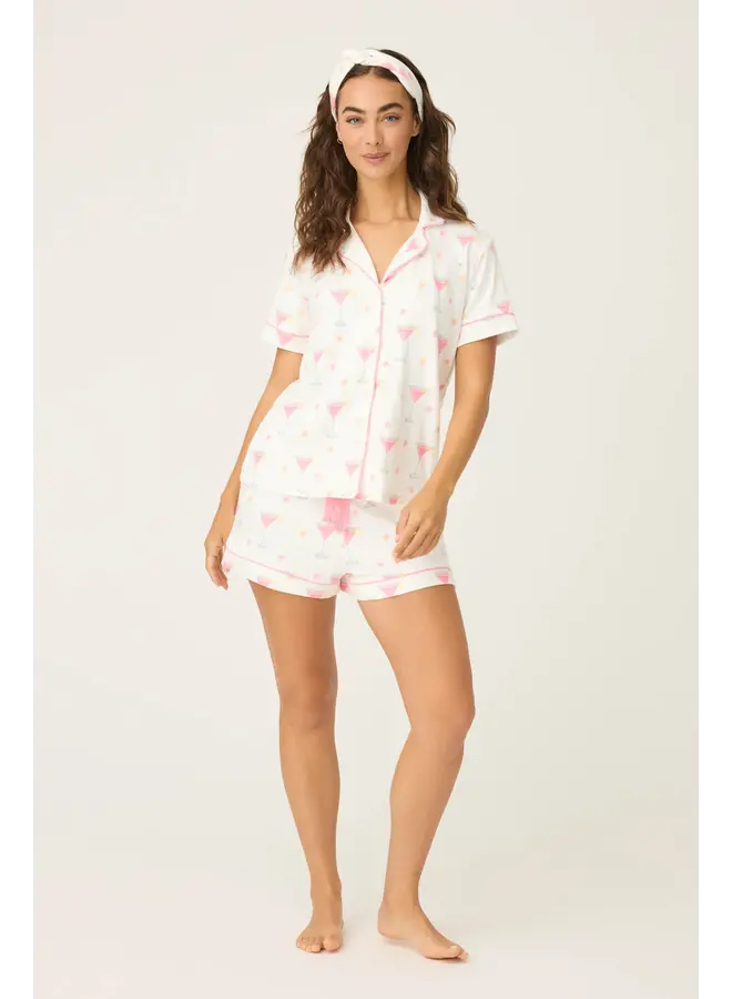 Tini Time Drinks PJ Short Set -