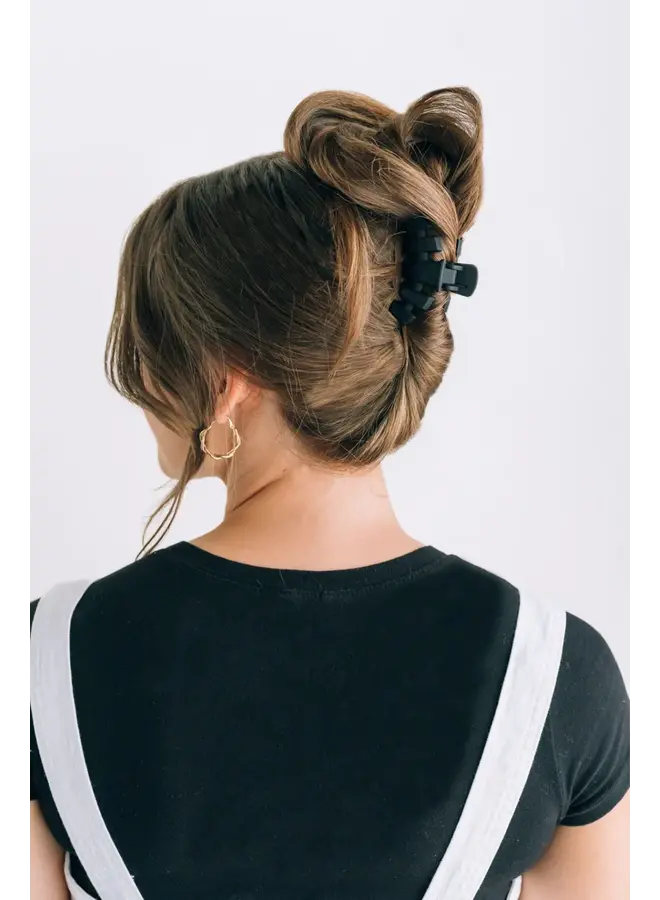 Classic Hair Clip - Small - Midnight Matte