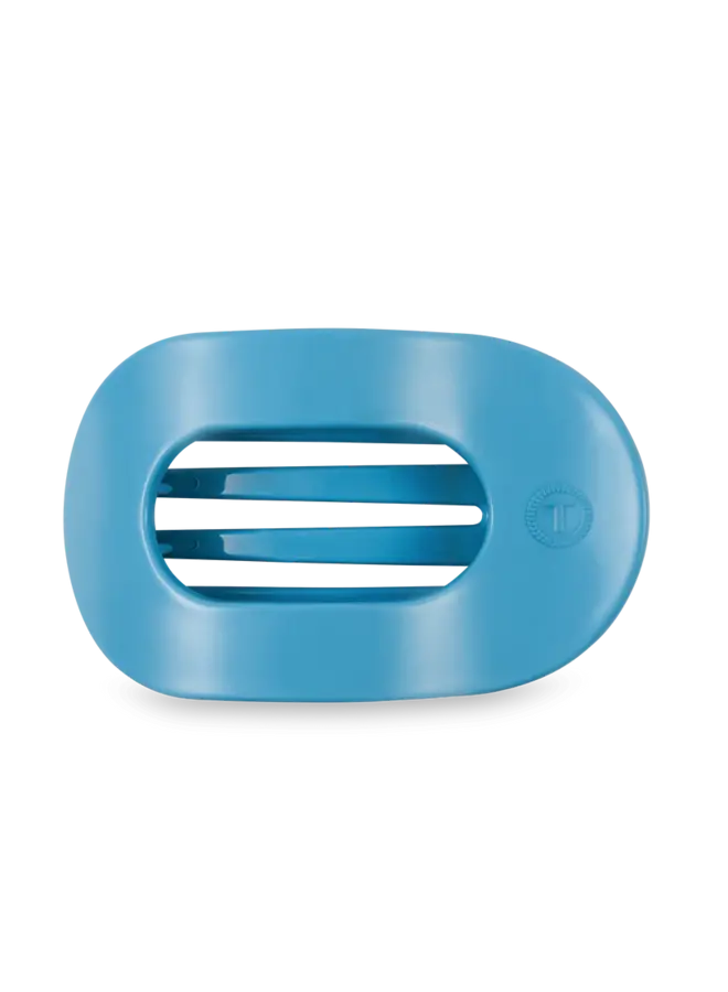 Large Flat Round Clip - Summer Sky