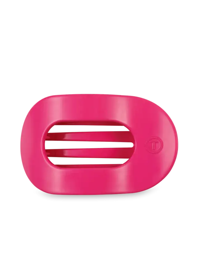 Large Flat Round Clip - Tropical Punch