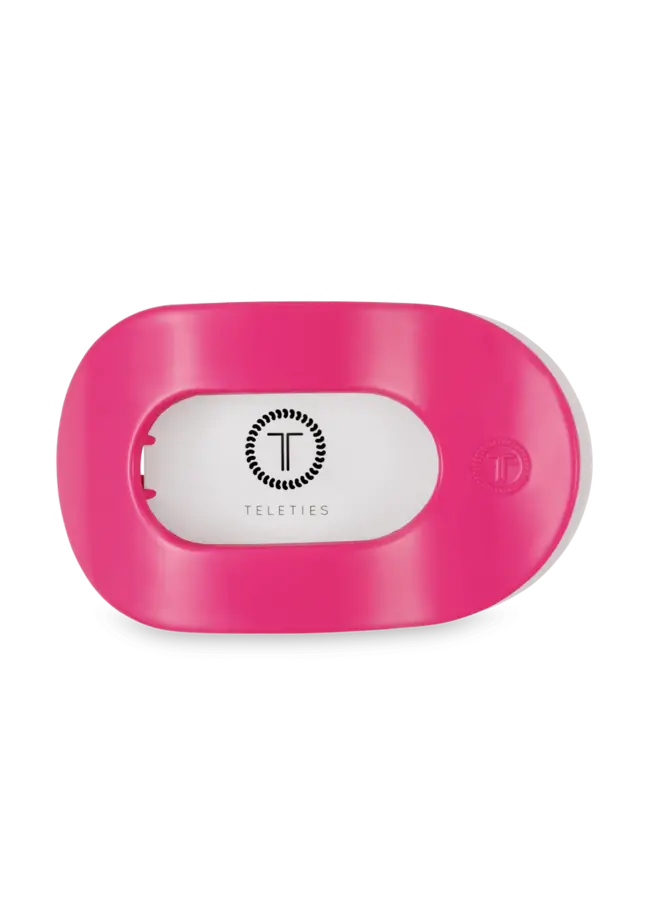 Large Flat Round Clip - Tropical Punch