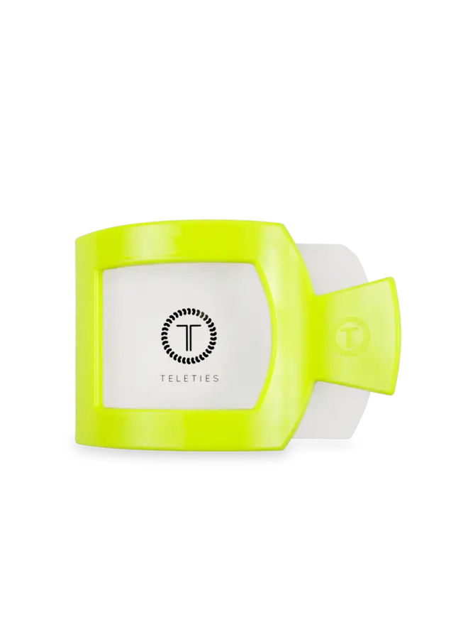 Flat Square Hair Clip - Large - Summer Brights