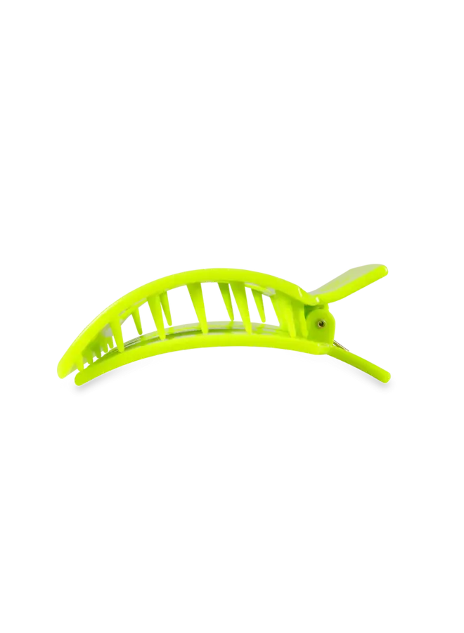 Flat Square Hair Clip - Large - Summer Brights