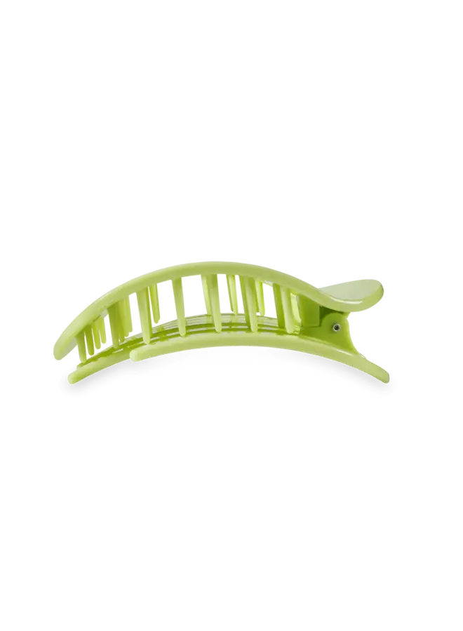 Medium Flat Round Clip- Aloe, There!