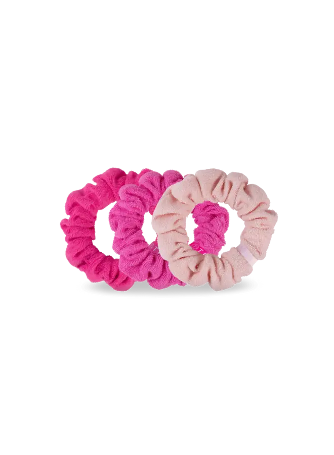 Terry Cloth Hair Scrunchies - Large -