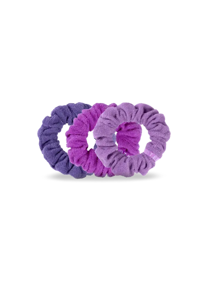 Terry Cloth Hair Scrunchies - Large -