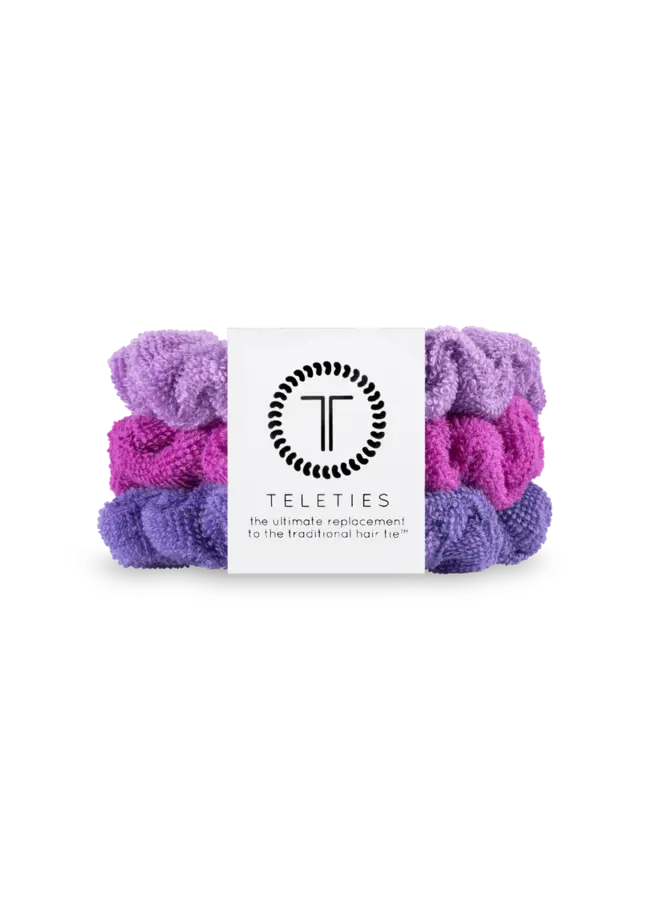 Terry Cloth Hair Scrunchies - Large -