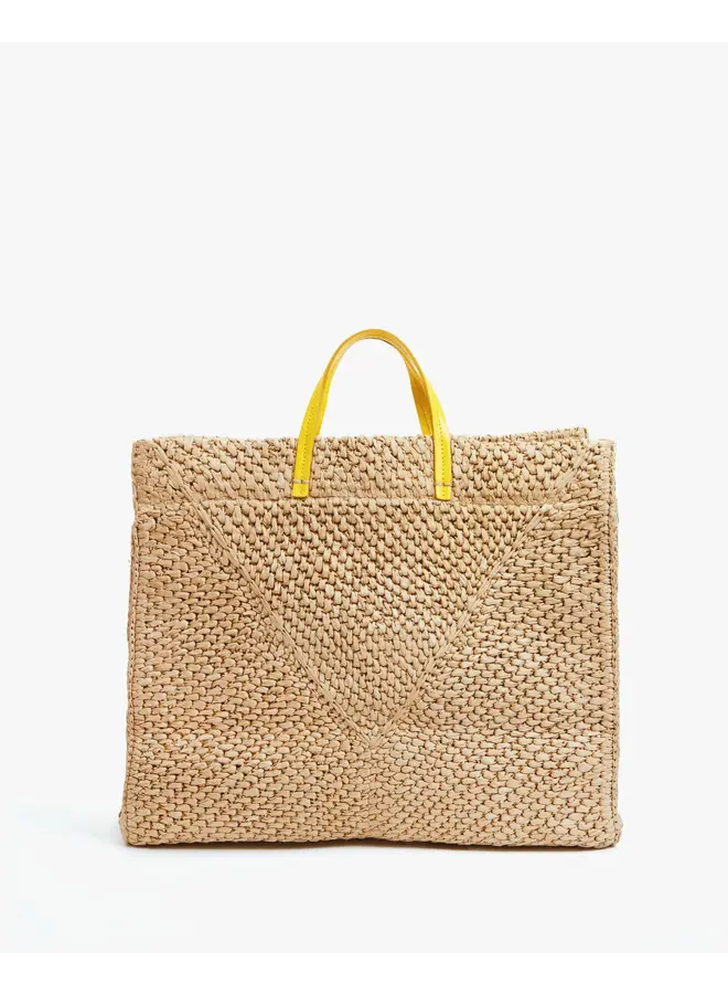 Summer Simple Tote - Raffia - Dune