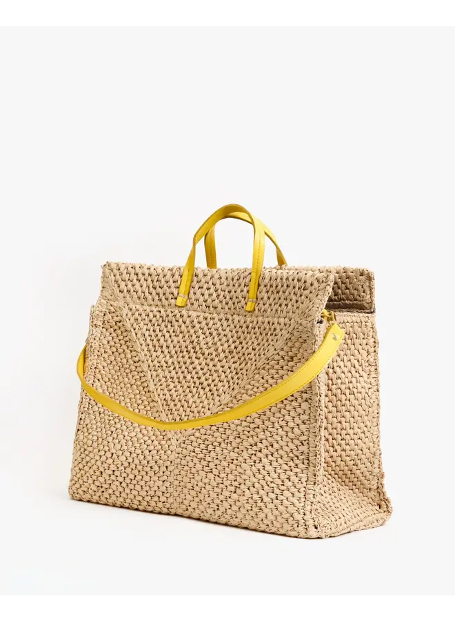 Summer Simple Tote - Raffia - Dune