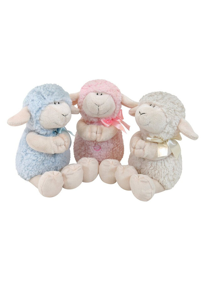 Musical Plush Praying Lamb -