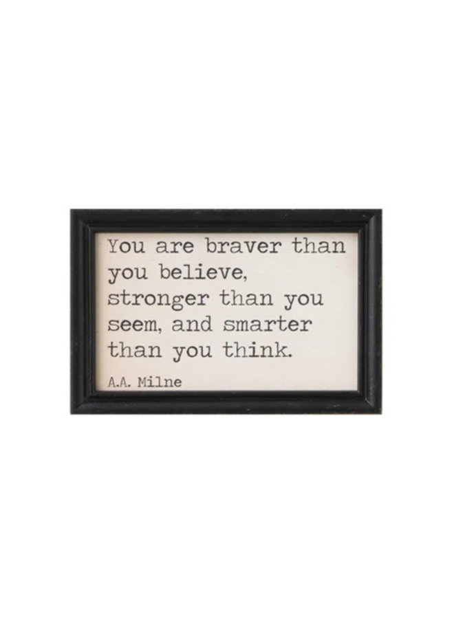 Wise Words Art - 9"x6" -