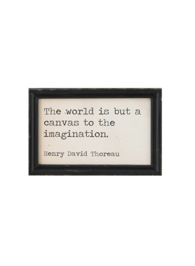 Wise Words Art - 9"x6" -