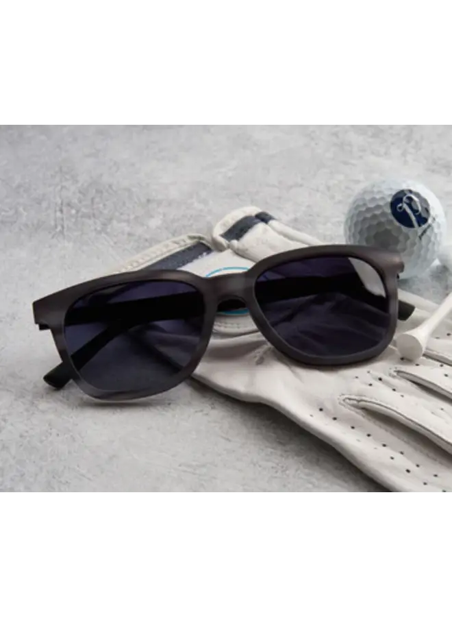 On Par Polarized Sunglasses - Charcoal Horn