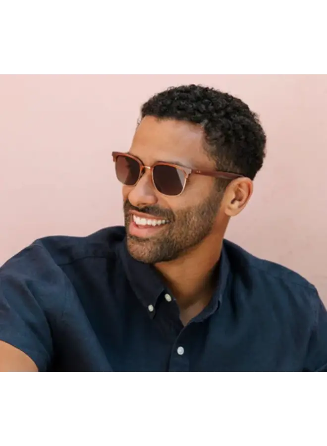 Houston Polarized Sunglasses - Brown