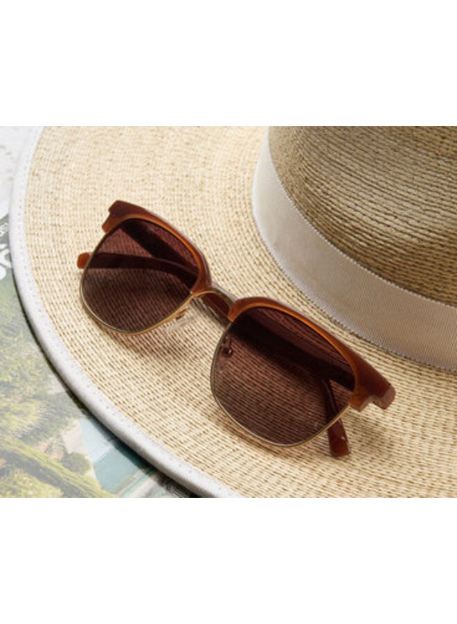 Houston Polarized Sunglasses - Brown