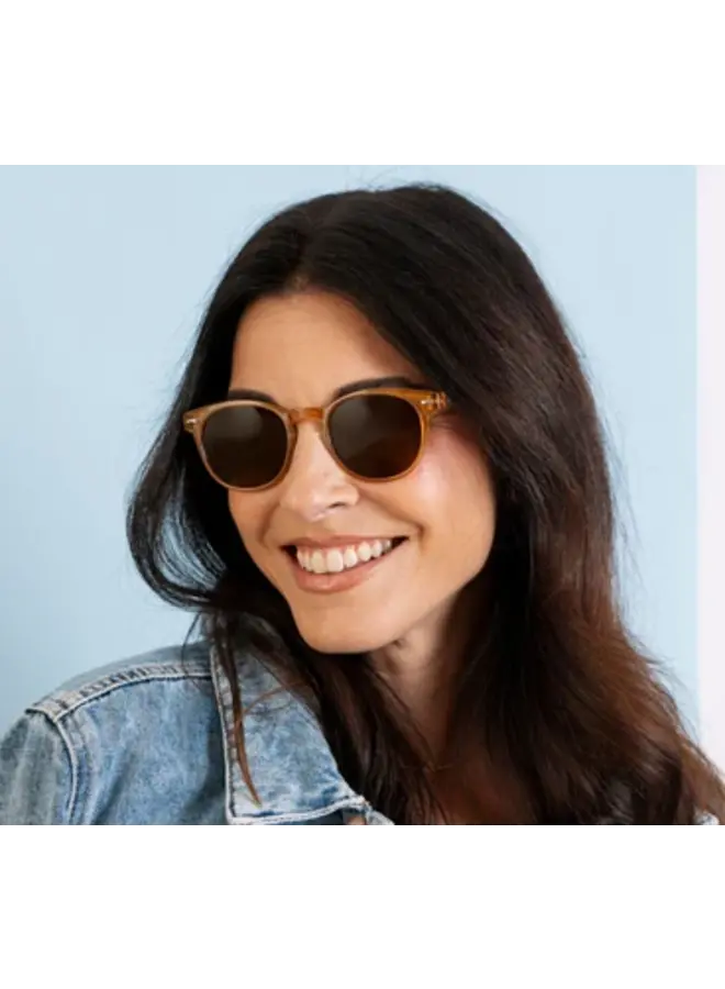 Boho Polarized Sunglasses - Amber