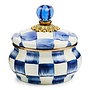 Royal Check Enamel Squashed Pot