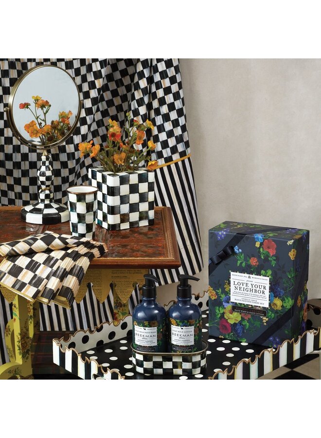 Courtly Check Shower Curtain