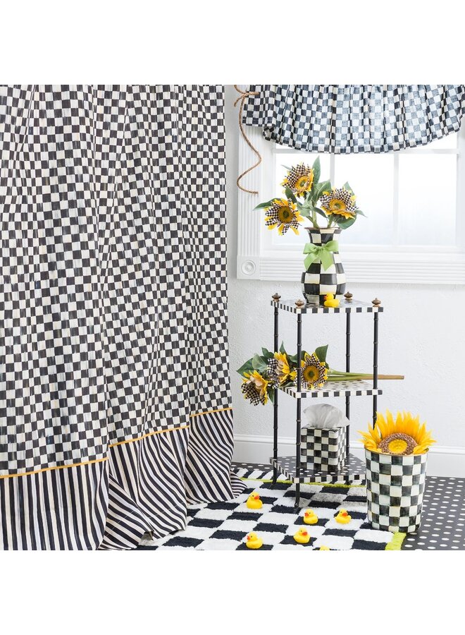 Courtly Check Shower Curtain