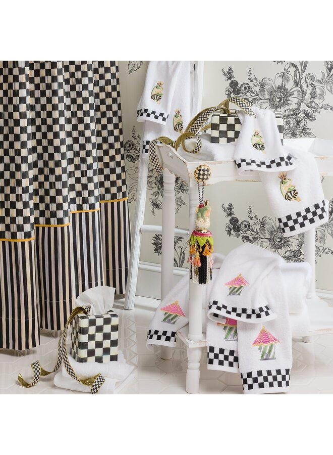 Courtly Check Shower Curtain