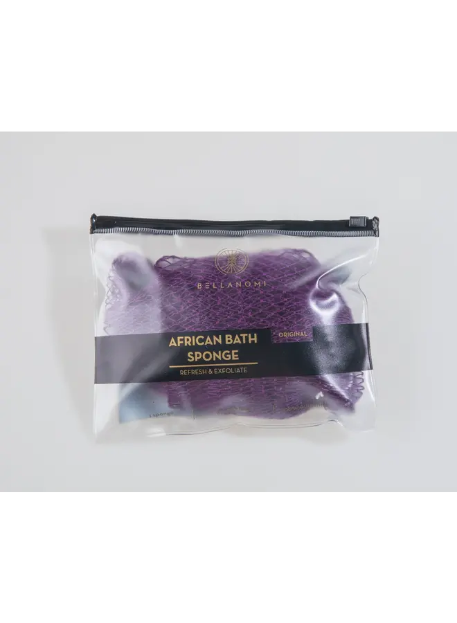 African Exfoliating Net Sponge 45" - Indigo