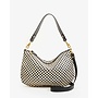 Moyen Messenger - Woven Checker - Black/Cream
