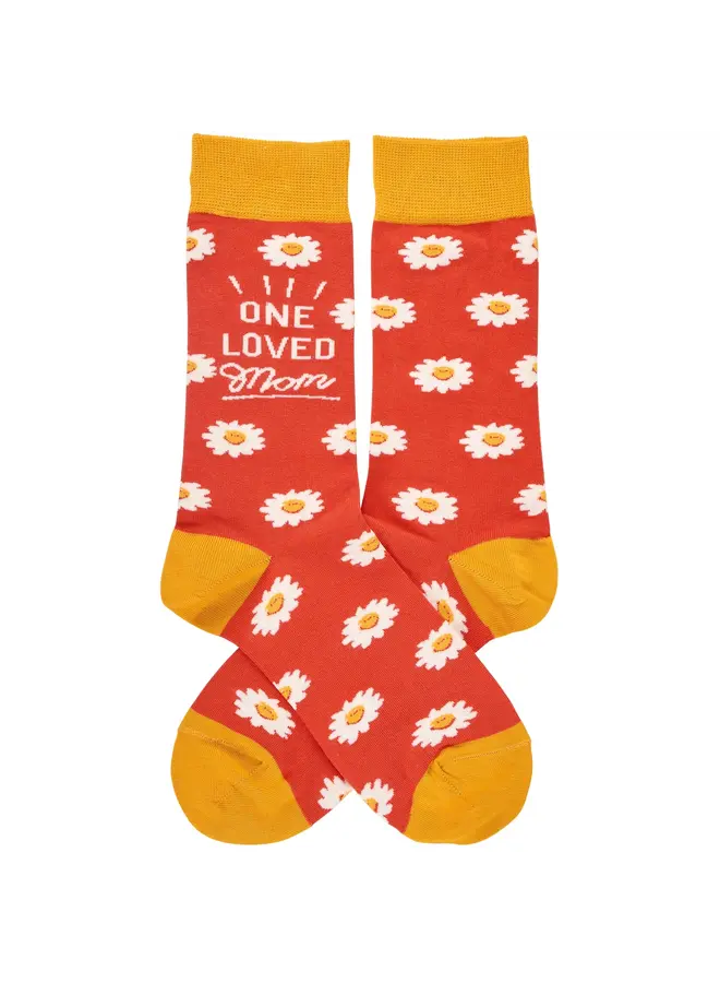 One Loved Mom Socks