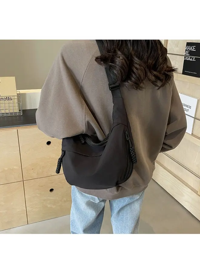 Nylon Crossbody Shoulder Bag -