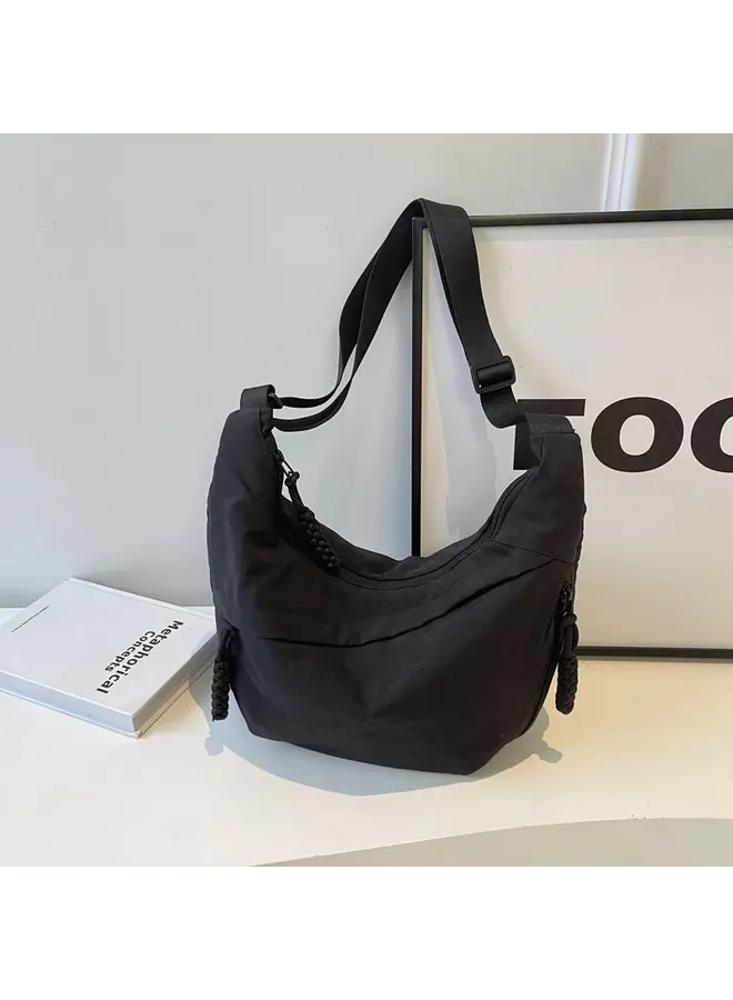 Nylon Crossbody Shoulder Bag -